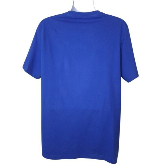 Champion Mens T-Shirt 2XL Royal Blue White Logo Authentic Athleticwear SS Sporty - Picture 2 of 4